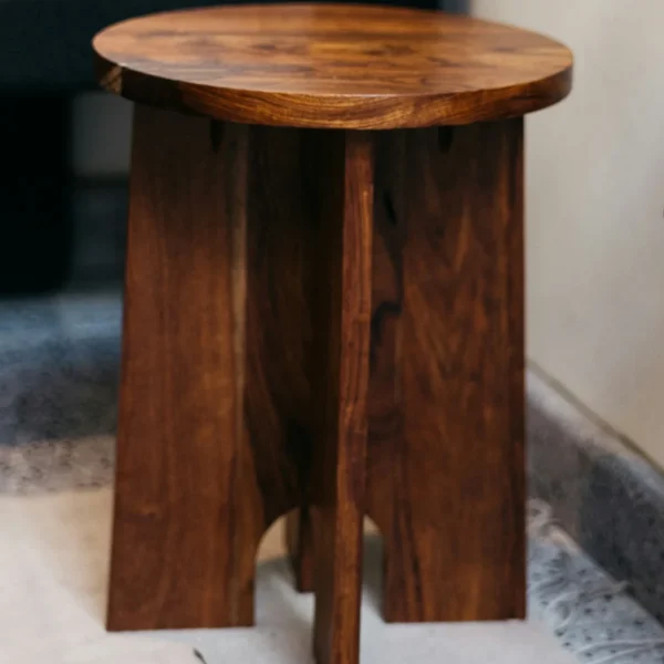 Small wooden table
